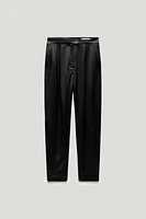 DARTED SATIN EFFECT PANTS ZW COLLECTION