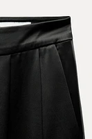 DARTED SATIN EFFECT PANTS ZW COLLECTION