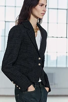 BUTTONED STRUCTURED BLAZER ZW COLLECTION