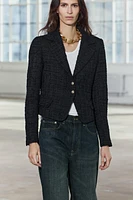 BUTTONED STRUCTURED BLAZER ZW COLLECTION