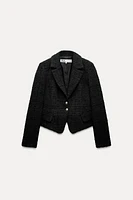 BUTTONED STRUCTURED BLAZER ZW COLLECTION