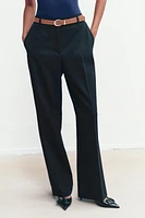 BELTED STRAIGHT LEG PANTS