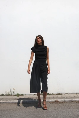 PLEATED CULOTTES