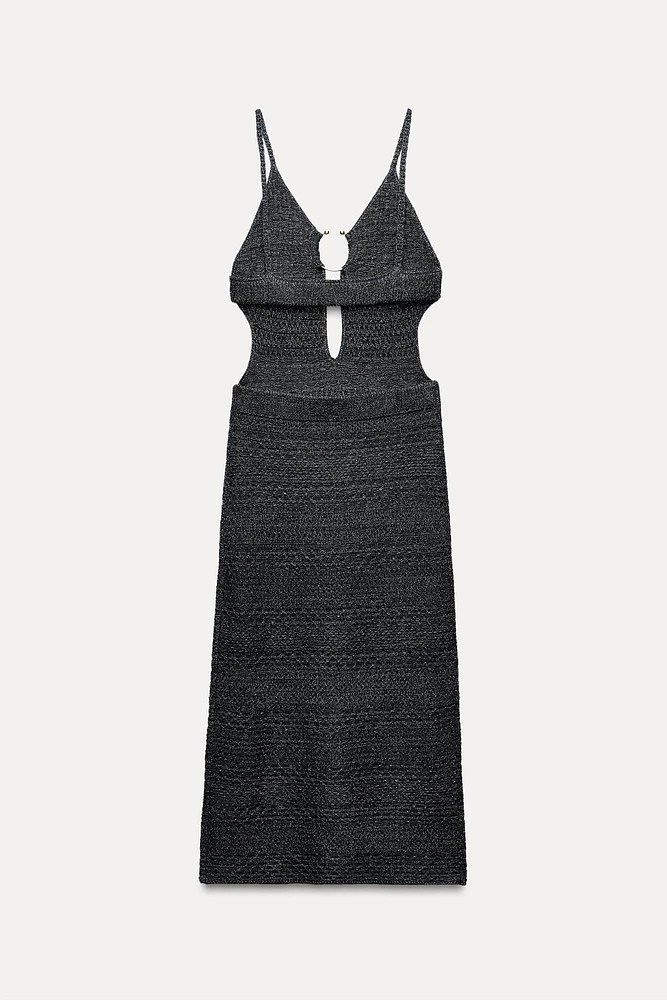 Serita Ring Cutout Midi Dress Serita Ring Cutout Midi Dress