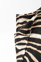 ANIMAL PRINT LARGE COTTON BAG