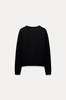 BASIC 100% WOOL SWEATER