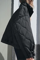 ZW COLLECTION QUILTED WATER REPELLENT JACKET