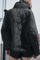 ZW COLLECTION QUILTED WATER REPELLENT JACKET