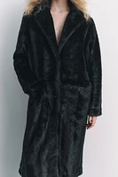 FAUX FUR COAT ZW COLLECTION