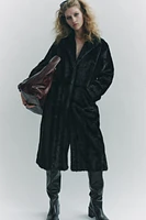 FAUX FUR COAT ZW COLLECTION