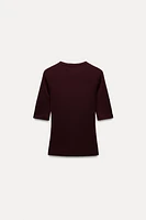 SOFT 100% WOOL T-SHIRT