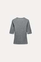 SOFT 100% WOOL T-SHIRT