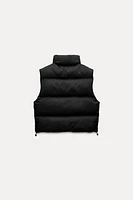 WATER REPELLENT WINDPROOF PUFFER VEST