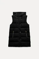 LONG PUFFER VEST