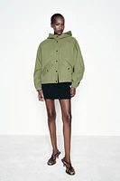 SHORT HOODED JACKET