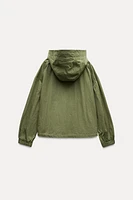 SHORT HOODED JACKET