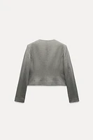 METAL BUTTON BLAZER