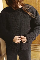 HEART PUFFER JACKET