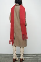 WOOL BLEND OVERSIZED COAT