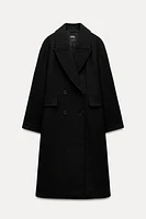 WOOL BLEND OVERSIZED COAT