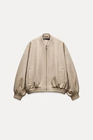 SOFT BOMBER JACKET