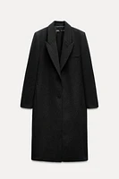 WOOL BLEND OVERSIZE COAT ZW COLLECTION