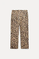 ANIMAL PRINT PANTS