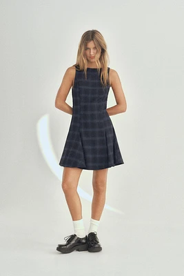 PLAID DRESS