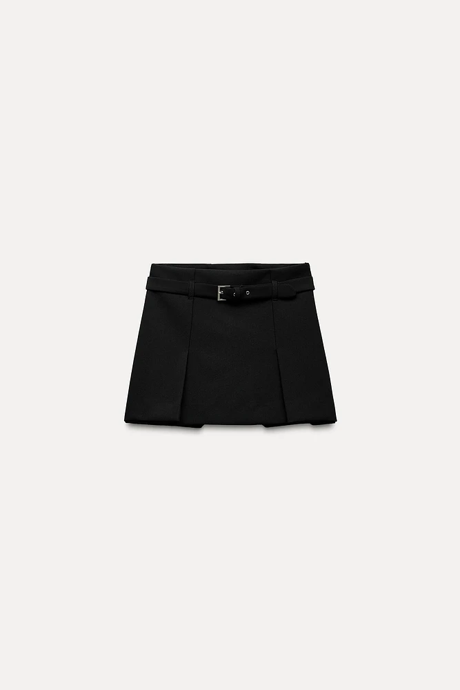 BELTED SKORT