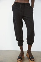 FLOWY JOGGING PANTS