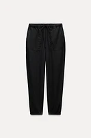 FLOWY JOGGING PANTS