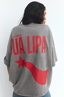 WASHED EFFECT DUA LIPA© T-SHIRT