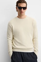 PURL KNIT SWEATER