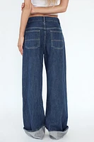 TRF HIGH RISE WIDE LEG JEANS