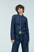 DENIM SHIRT TRF