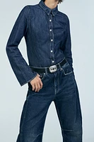 DENIM SHIRT TRF