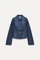 DENIM SHIRT TRF