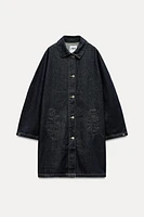 TRF DENIM TRENCH