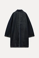 TRF DENIM TRENCH