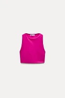 POLYAMIDE CROP TOP