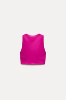 POLYAMIDE CROP TOP