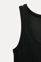 COTTON MODAL TANK TOP