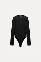 COTTON MODAL BODYSUIT