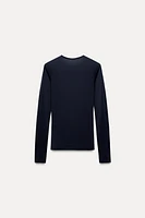 LONG SLEEVE POLYAMIDE SHIRT