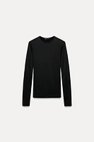 LONG SLEEVE POLYAMIDE SHIRT