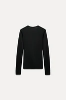 LONG SLEEVE POLYAMIDE SHIRT