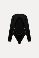 POLYAMIDE CUT OUT BODYSUIT