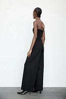 STRAPLESS LONG JUMPSUIT