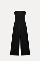 STRAPLESS LONG JUMPSUIT