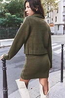 GOLDEN BUTTON KNIT CARDIGAN